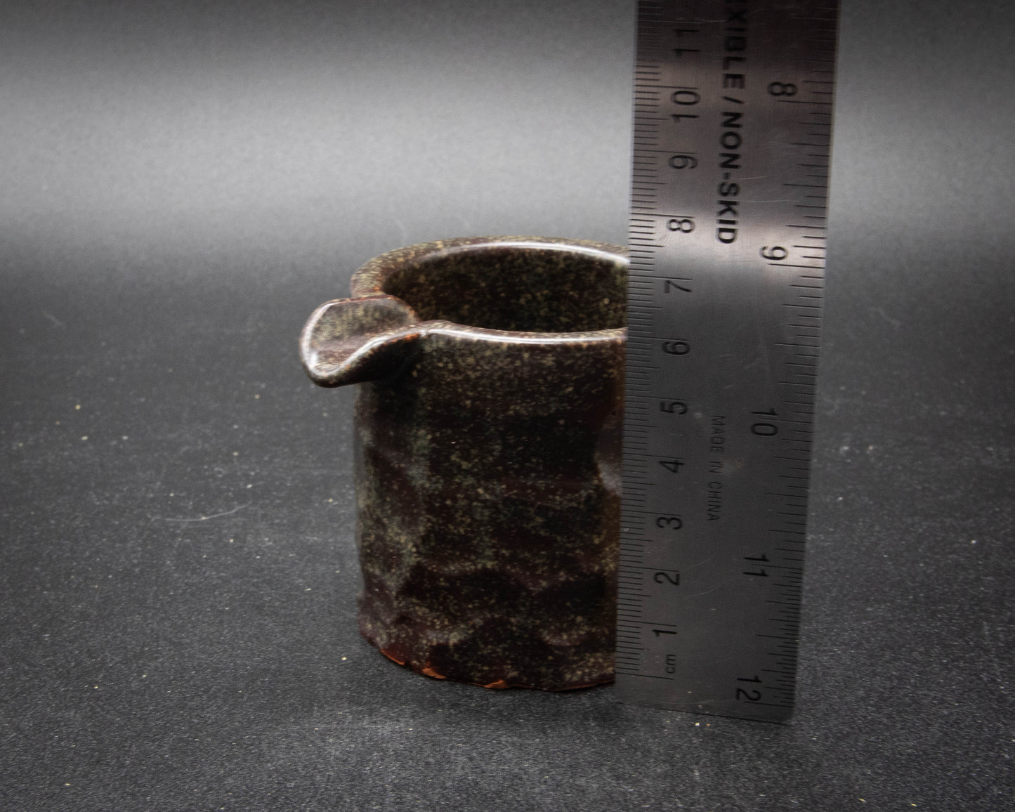 Ceramic "Chisled Rock" Ashtray